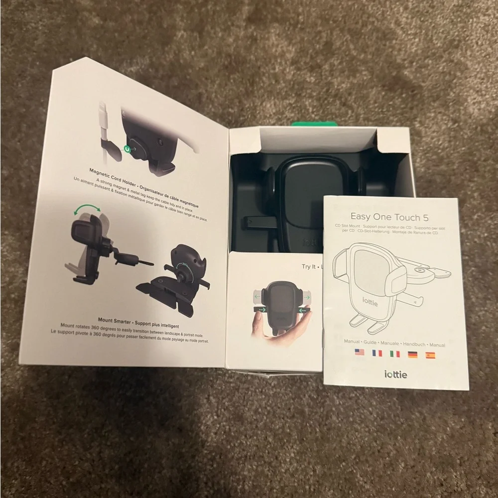 Easy One Touch 5 Black Car Mount